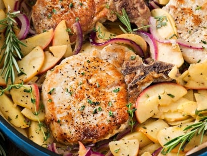 Pork Chops with Apples & Onions: Stovetop vs. Oven Guide